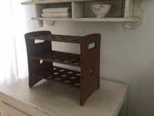 Alter Eierständer Eierregal Shabby Frankreich Holz Vintage Landhaus Brocante