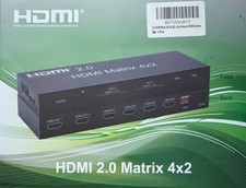 2.0 HDMI Matrix 4x2 Switch