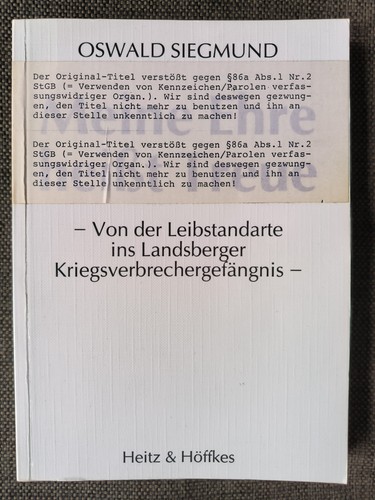 Von der leibstandarte - von, ins
