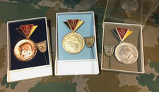 DDR MfS Stasi Vopo NVA Reservisten Medaillen Verdienste Gold Silber Bronze Orden