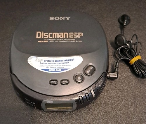 Sony discman 245 tragbarer - sony,