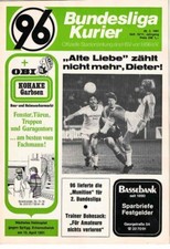 Fussball-Programmheft    80/81   2. Liga    Hannover 96 - OSV Hannover