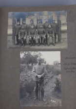 Fotoalbum 1910-1920 Militär Pickelhaube und Urlaub im Gebirge