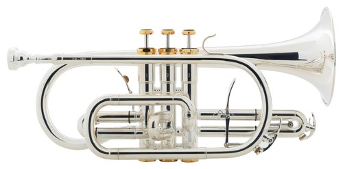 Kornett cornet versilbert - kornett,