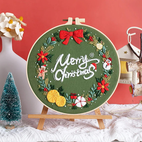 Weihnachts stickerei set - weihnachts,