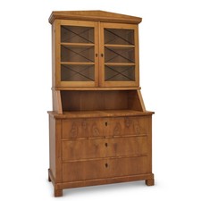 ANTIK! Kleiner Buffet-Schrank restauriert Kirschbaum Biedermeier-Stil um 1920