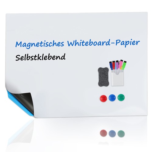 Magnetische whiteboard folie - magnetische,