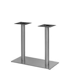 Edelstahl Doppel Tischgestell