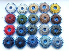 Sternchenzwirn 20 m Sternzwirn Baumwolle Zwirn Nähgarn Nähzwirn Baumwollgarn