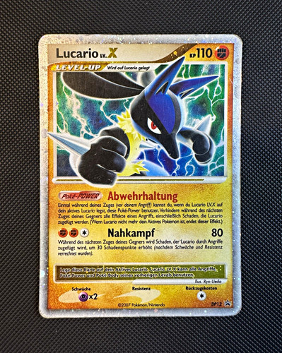 Pokémon tcg lucario - lucario, dp12