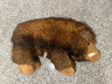 Sigikid Wildschwein Wildsau Sau Schwein Kuscheltier Plüschtier Teddy Braun 