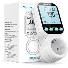 Wattmeter Stromzähler Energiemonitoring Leistungsmessgerät Stromkosten