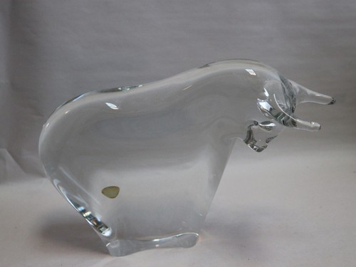 Glasskulptur stier ronneby - glasskulptur, fm