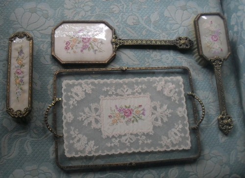 Vintage petit point - vintage, filigran