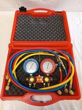 Rothenberger 4 Wege Monteurhilfe & Füllschläuche Set, Gas, R410A, R32