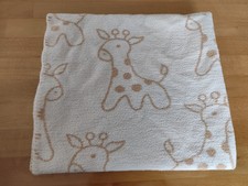 Babydecke Creme Beige Reine Baumwolle Größe ca. 70x90 cm 