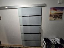 Slimline Softstop Glasschiebetür Glas schiebe Tür 900x2050 Bp1-900