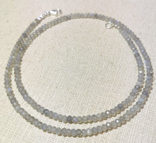 Facettierte labradorit kette - labradorit,