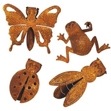 4 Zaunhocker Figuren