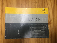 Original Opel Kadett E Bedienungsanleitung von 1988