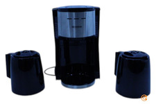 Severin KA 9308 Kaffeemaschine Edelstahl gebürstet Schwarz SIEHE TEXT/FOTO