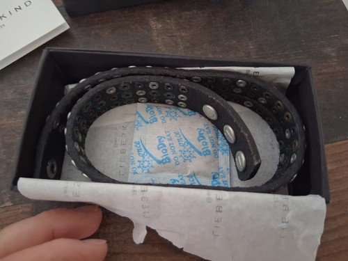 Liebeskind leder nietenband - leder,