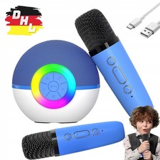 Karaoke-Set mit 2 Mikrofonen