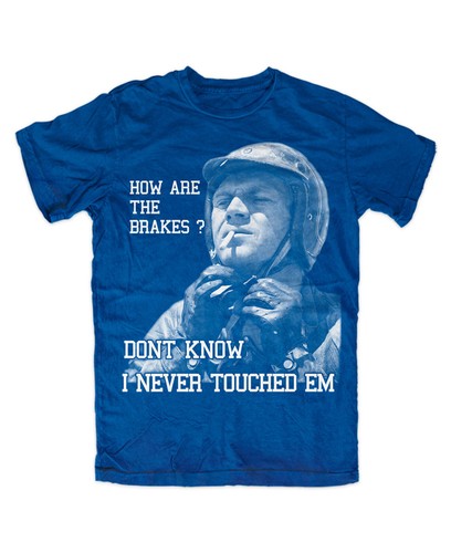 Steve mcqueen brakes - mcqueen, t-shirt