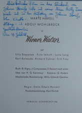 Einladung zur Uraufführung "Wiener Walzer" 1951 (119764)