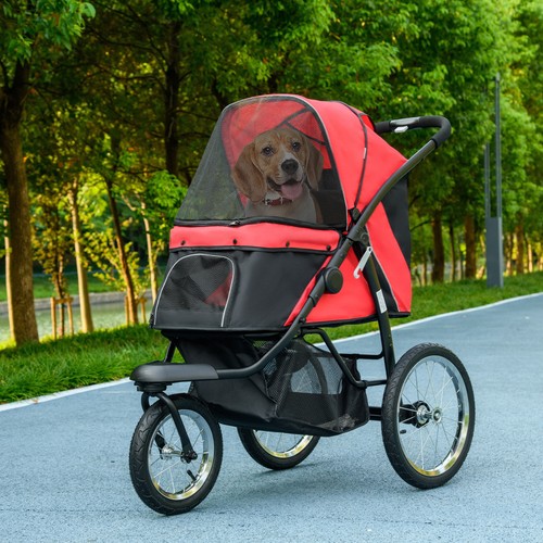 Pawhut hundewagen hundebuggy - pawhut,