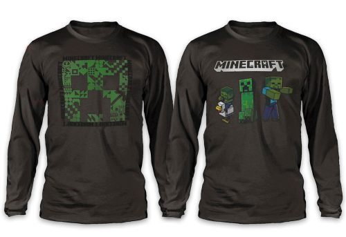 Minecraft shirt langarmshirt - minecraft, t-shirt