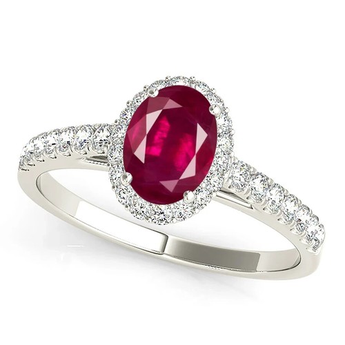 18k weiss gold verlobungsring - weiss,