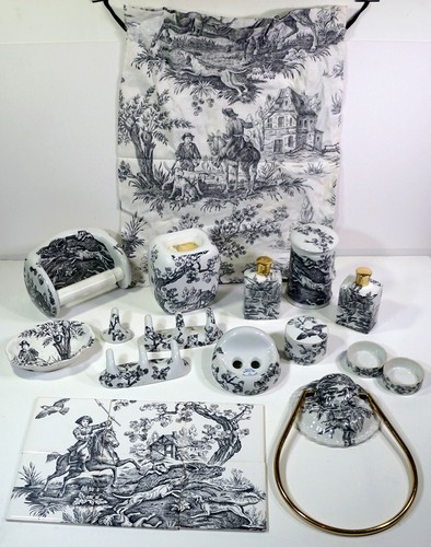 Bad garnitur set porcelaine - bad-garnitur, `porcelaine