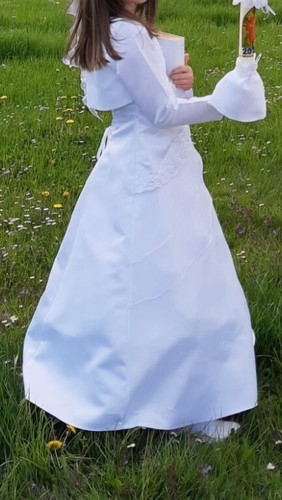 Kommunionkleid festkleid weiß - kommunionkleid,