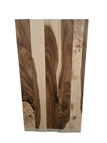 Nussbaum bohle brett - 5x, leiste