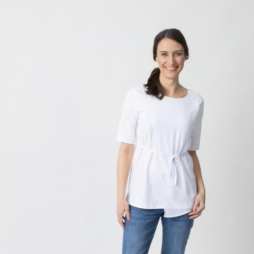 Bluse weiß damen mocca - bluse,