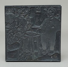 Alter Druckstock Klischee