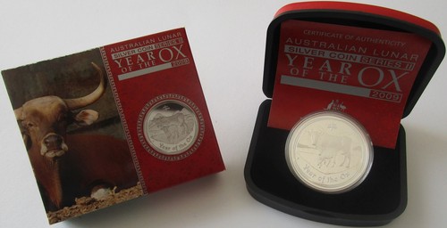 Australien dollar 2009 lunar - 1,