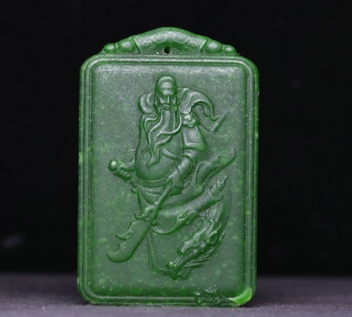 Natürliche grüne jade - grüne,
