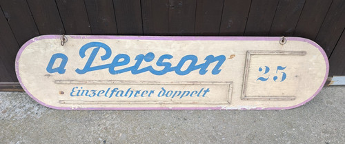 Vintage karussell schild - vintage,