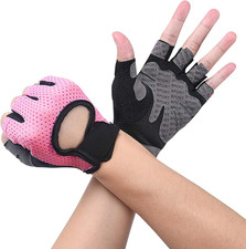 Fitness Handschuhe Atmungsaktiv Mikrofaser Rutschfest Gym Gloves Gewichtheben Sp