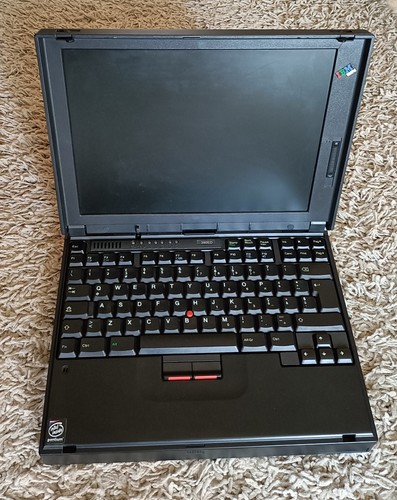 Vintage notebook ibm thinkpad - notebook,