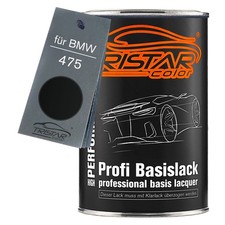 Autolack Dose spritzfertig für BMW 475 Blacksaphire Metallic Basislack 1,0L
