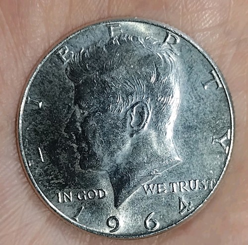 Usa half dollar 1964 john - usa,
