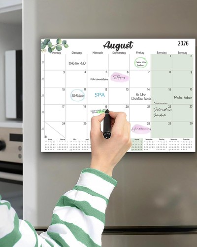 Magnet kalender 2026 - magnet, 2026-2027