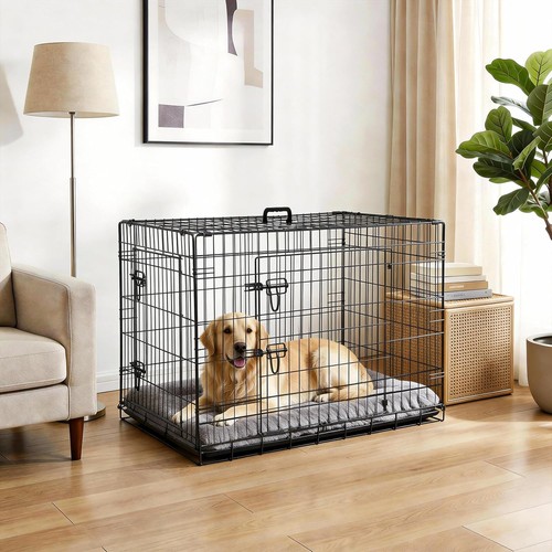Faltbare metall hundebox - faltbare, 36