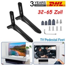 2x Tischplatte TV Ständer Standfuß für 32-65 Zoll LED LCD Samsung Sony LG Sharp