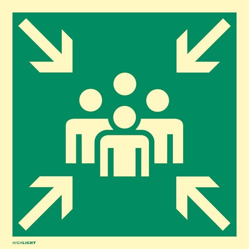Schild fluchtwegschild - schild,