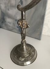 🎀  Außergewöhnliche Jugendstil Tischlampe Pute Engel um 1900 🎀 mit Glühbirnen