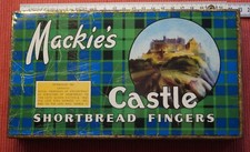 Blechschachtel"Mackie's Shortbread" 12x22x3 Edinburgh 1950er made in GB